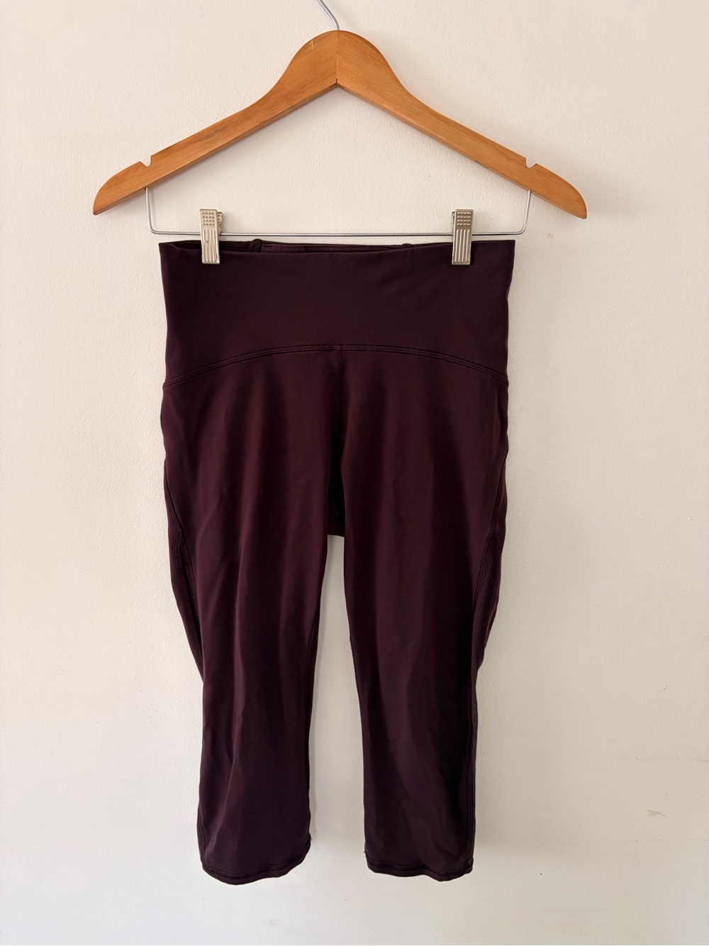 lululemon athletica High-Waist Capris — Plum